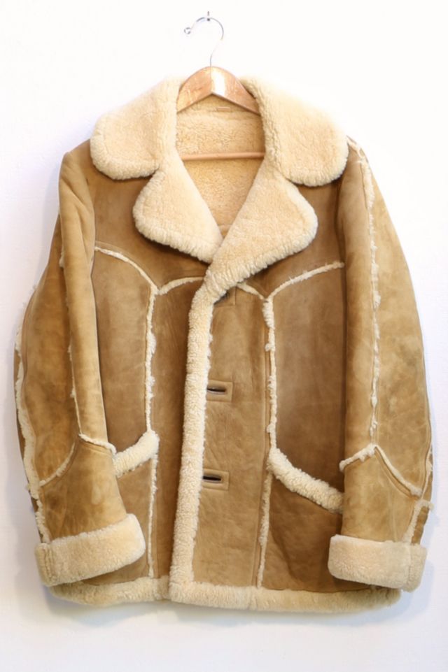 Vintage New Zealand Shearling Coat