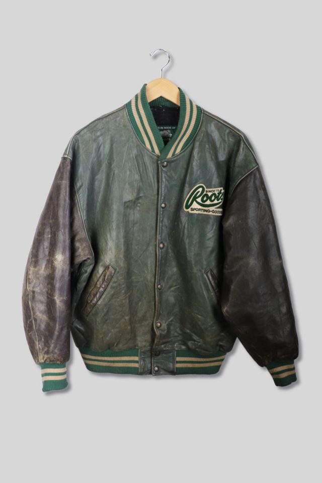 mac hope スタジャン 袖革 vintage varsity jacket ヴィンテージ