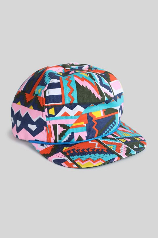 Vintage Deadstock Pattern Snapback Hat | Urban Outfitters