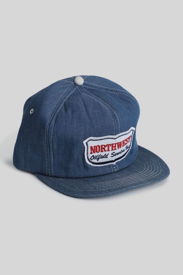 Vintage Northwest Oilfield Denim Trucker Hat | Urban Outfitters