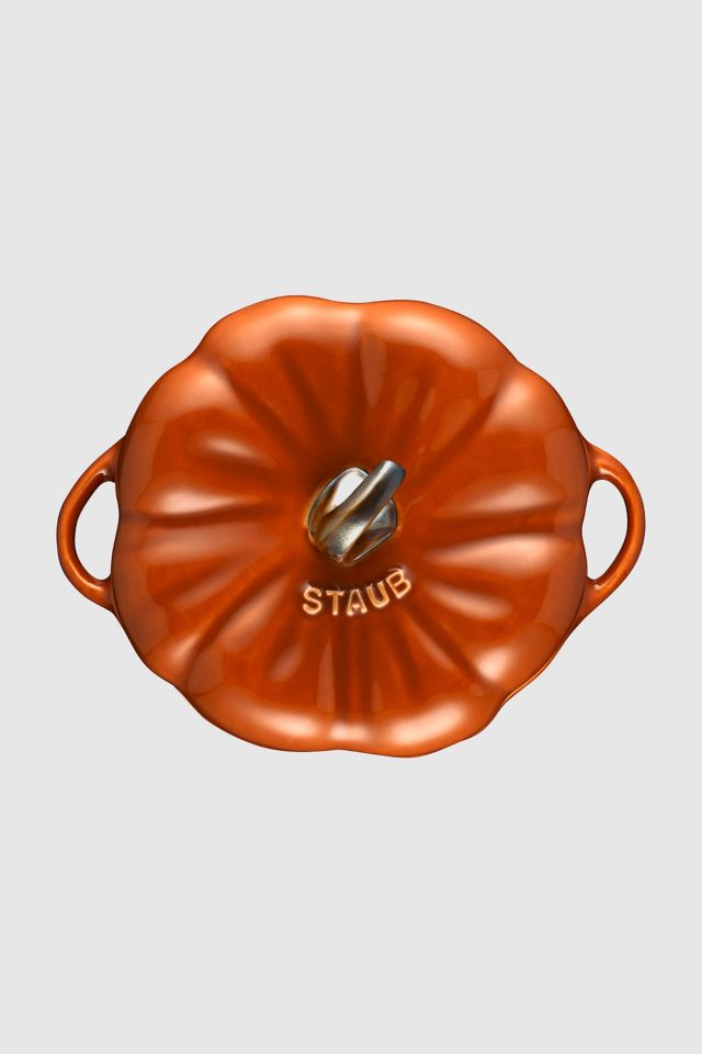 Staub Ceramic 16-oz Petite Pumpkin Cocotte #4
