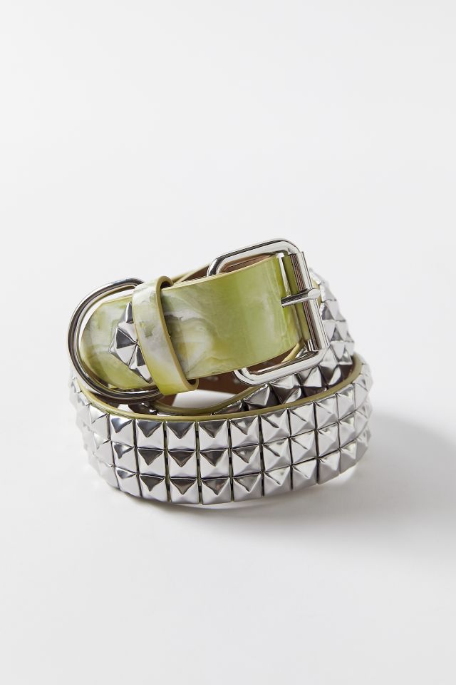 Pyramid Metal Studded Belt #1