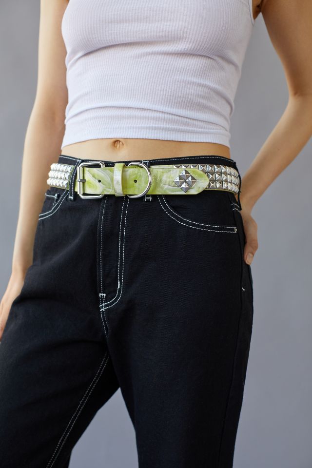 Pyramid Metal Studded Belt #4