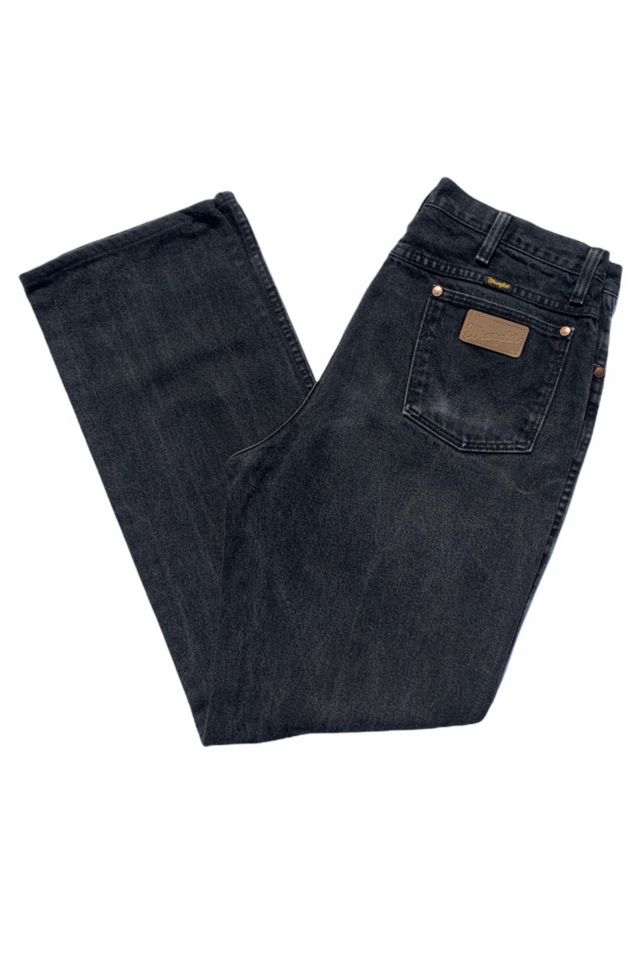 Wrangler Vintage Black Denim Jean | Urban Outfitters