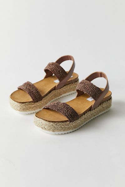 Shop Steve Madden Jaklyn Espadrille Sandal In Brown