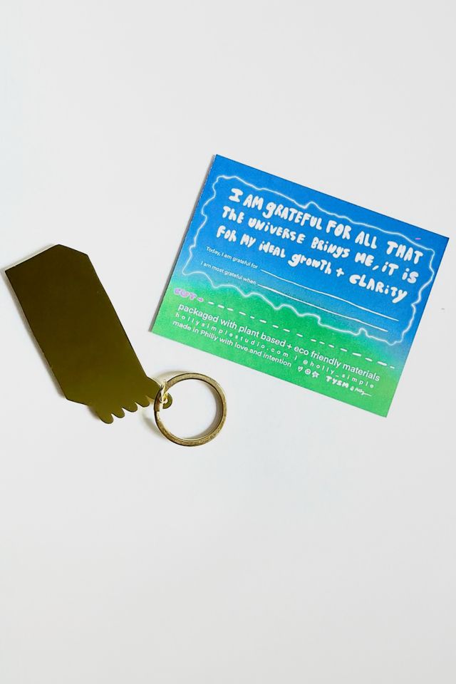 Holly Simple Daily Reflections Gratitude Keychain #4