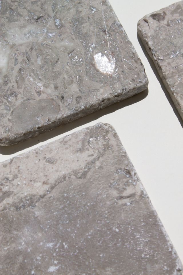 The Parmatile Shop Marble Coaster Set #2