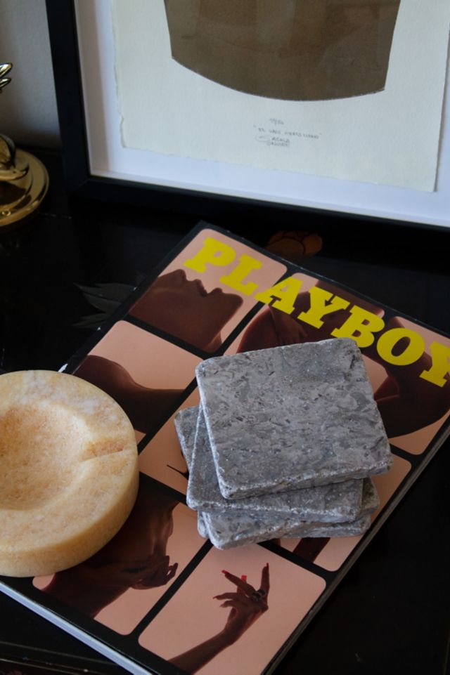 The Parmatile Shop Marble Coaster Set #3