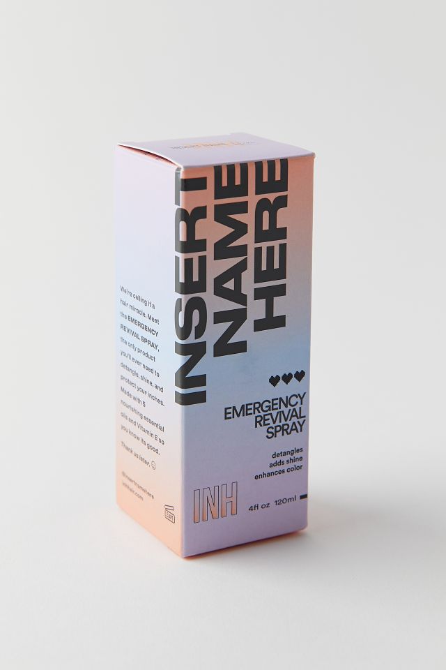 INH Hair Emergency Revival Detangling Spray #1