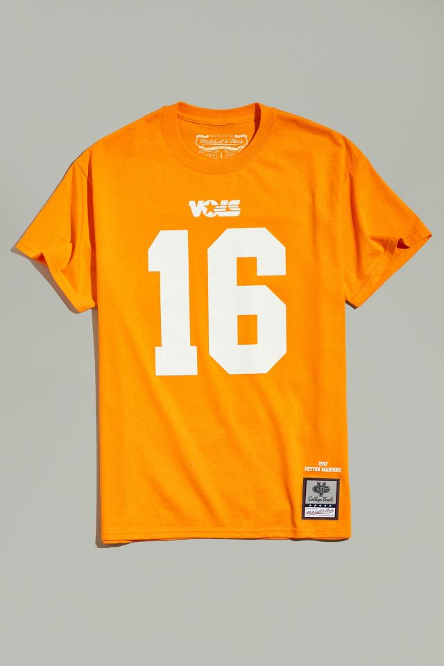 Mitchell & Ness Peyton Manning Tennessee Volunteers Football Tee