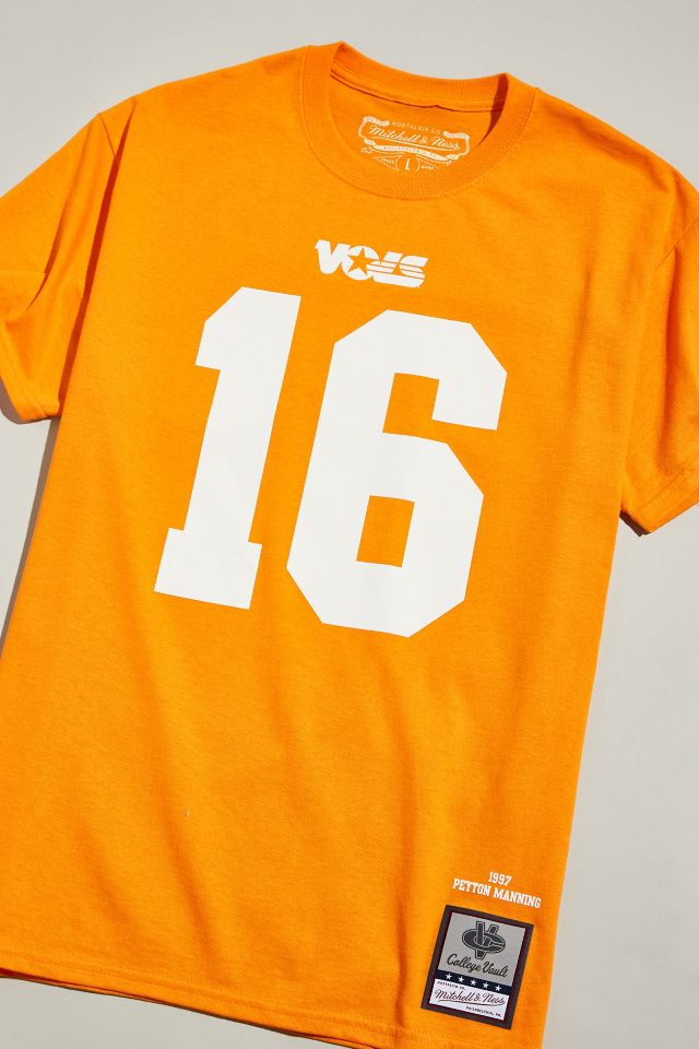 16 Peyton Manning Tennessee Volunteers Women College Jersey Orange