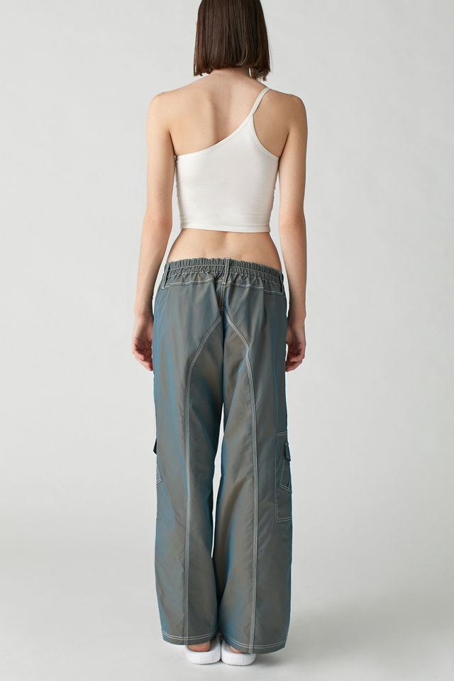 UO Y2K Nylon Low-Rise Cargo Pant | Urban Outfitters