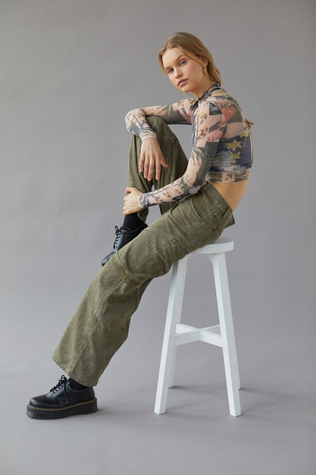 BDG Low-Rise Seamed Cargo Jean #3