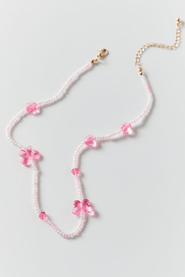 Lola Butterfly Beaded Necklace #2