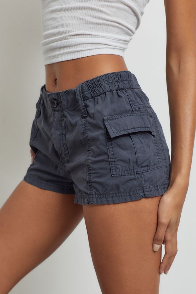 BDG Urban Outfitters Y2K Low Rise Cargo Pull-On Shorts