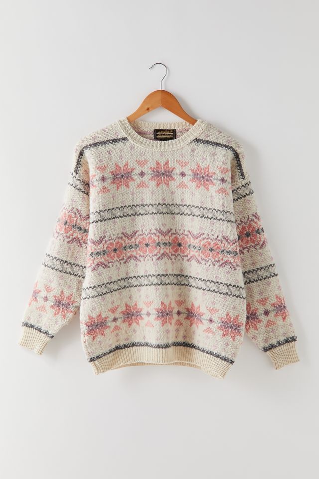 Vintage Eddie Bauer Fair Isle Sweater