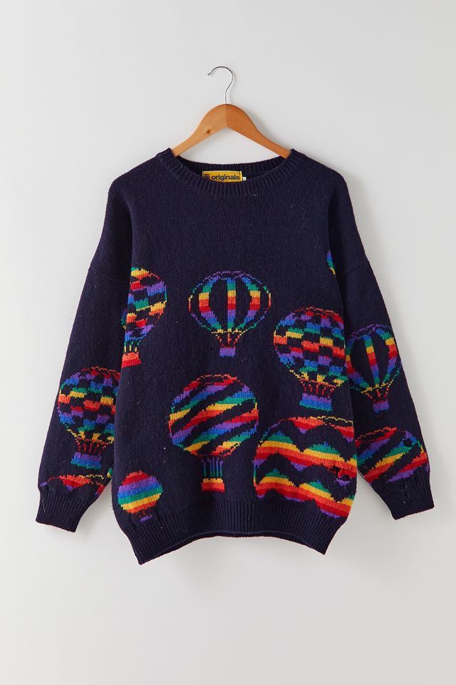 Vintage Hot Air Balloon Sweater | Urban Outfitters