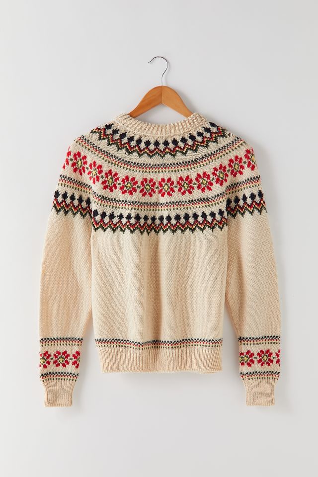 Vintage Fair Isle Cardigan #1