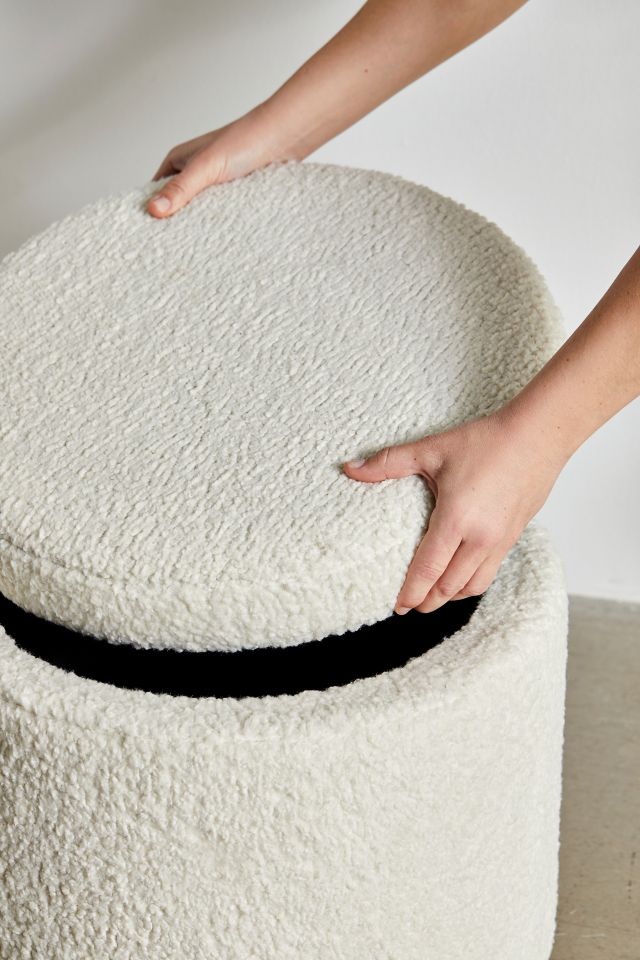 Fio Fleece Storage Stool #2