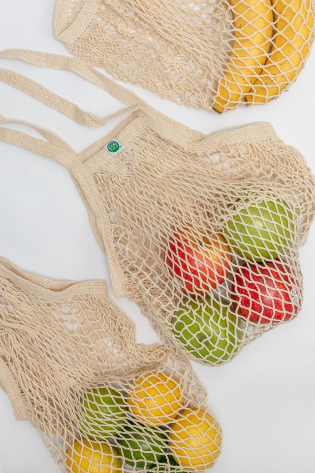 ECOBAGS Original Long Handle Mesh String Tote Bag #1
