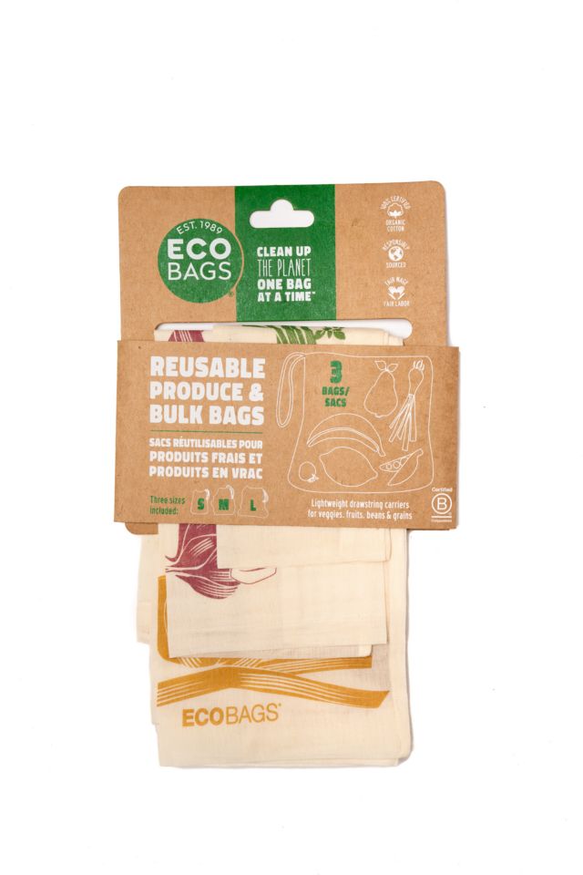 ECOBAGS Printed Produce Bags - Set of 3 #2