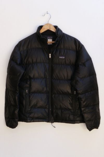 Patagonia black puffer coat online