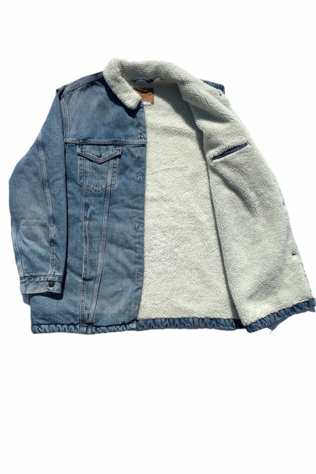 Levis sherpa jacket urban outfitters best sale