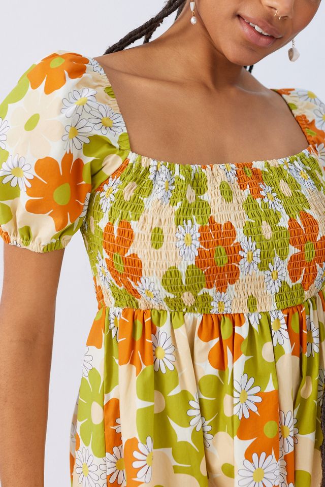 Glamorous Retro Floral Mini Dress #2