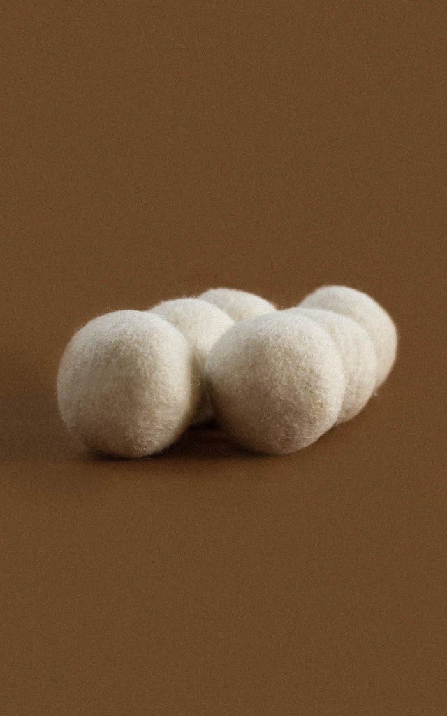 Frankie Collective Wool Natural Fabric Softening Dryer Balls #3
