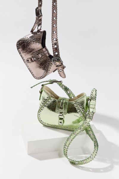 Urban Outfitters Devon Shoulder Bag In Lime