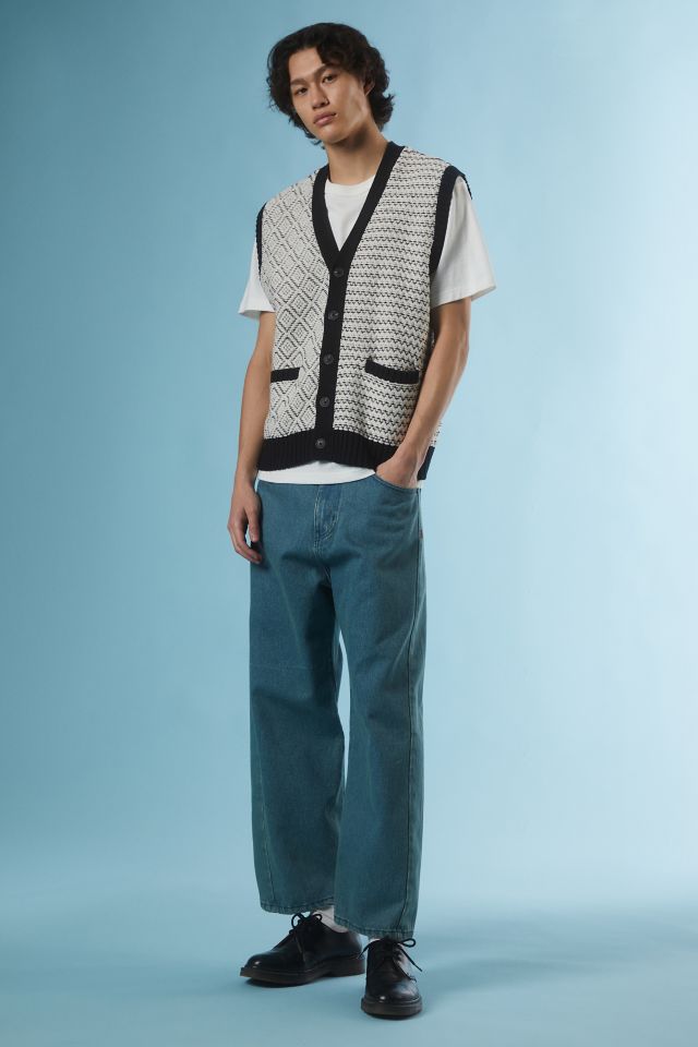 UO Franklin Cardigan Sweater Vest #1