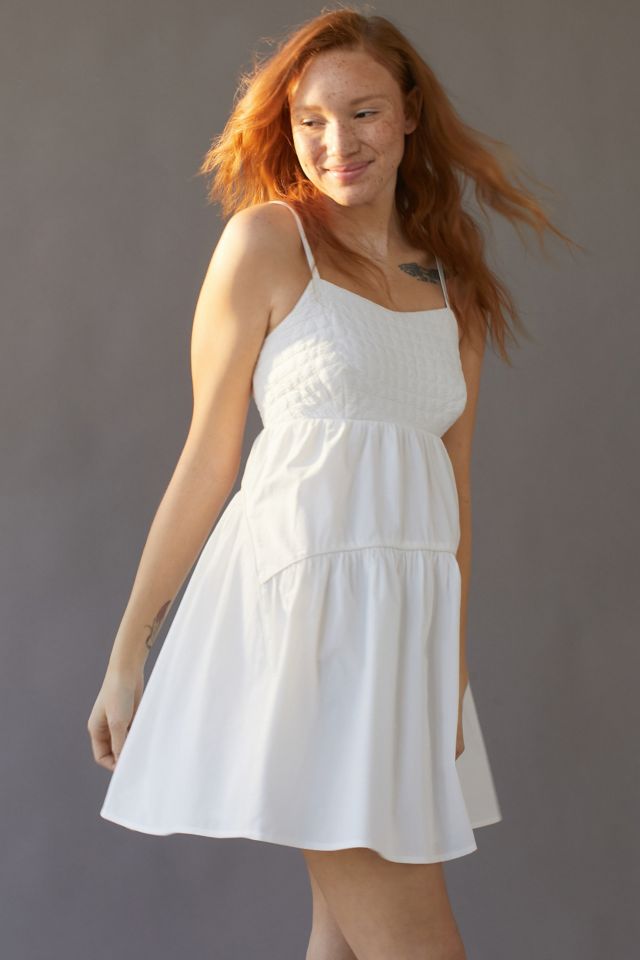 UO Victoria Quilted Mini Dress #4