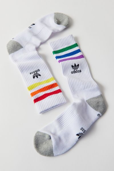 Praktisch Elektrisch browser Adidas Originals Originals Pride Roller Crew Sock In Multi | ModeSens