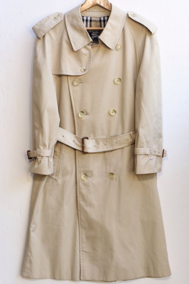 Vintage burberry 2025 trench coat london