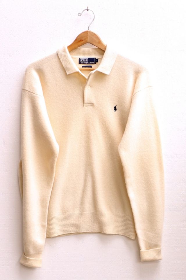 Makkelijk te lezen Betreffende Academie Vintage Polo Ralph Lauren Lambswool Sweater Polo | Urban Outfitters