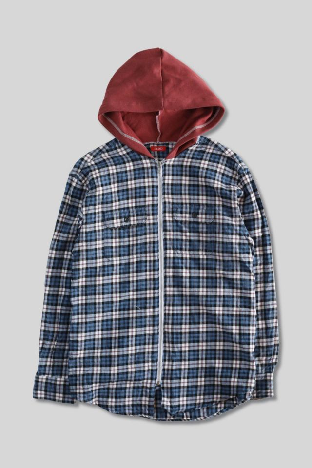 Vintage Rework Hooded Flannel 042 | Urban Outfitters