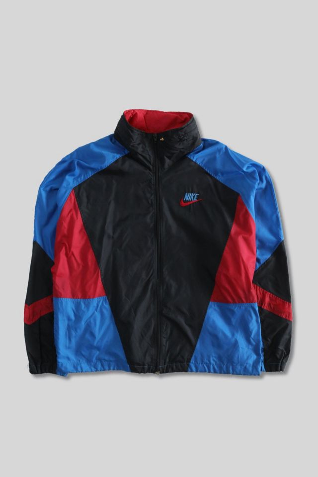 Nike red blue windbreaker sale