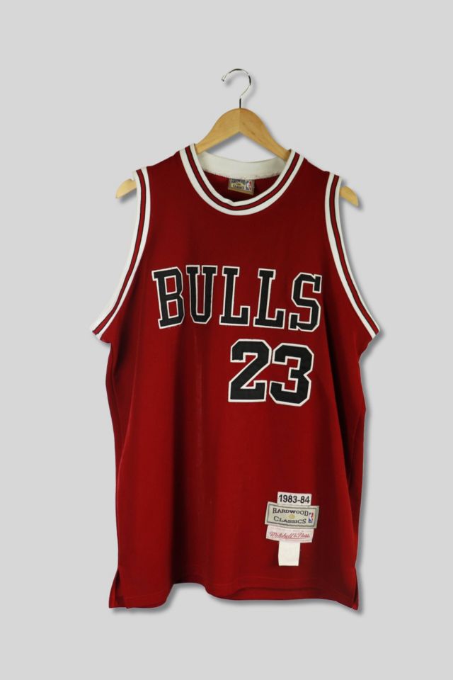 NBA_ Men Mitchell And Ness Basketball Michael Retro Jersey 23