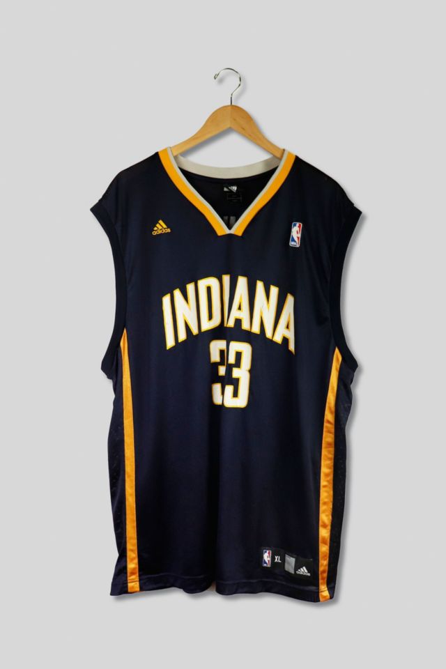 2008-09 Indiana Pacers - Danny Granger Game-Worn Pacers 1967-68 Throwback  Jersey