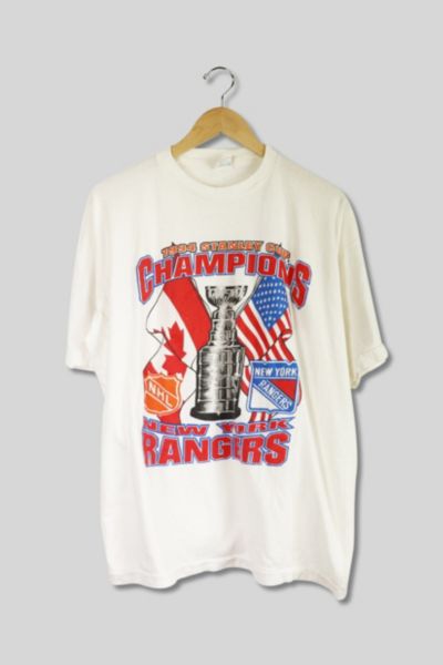 94' NY Rangers Stanley Cup T-Shirt (Single Stitch) 