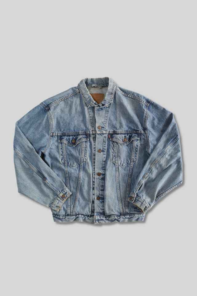 Used levi jean jacket sales