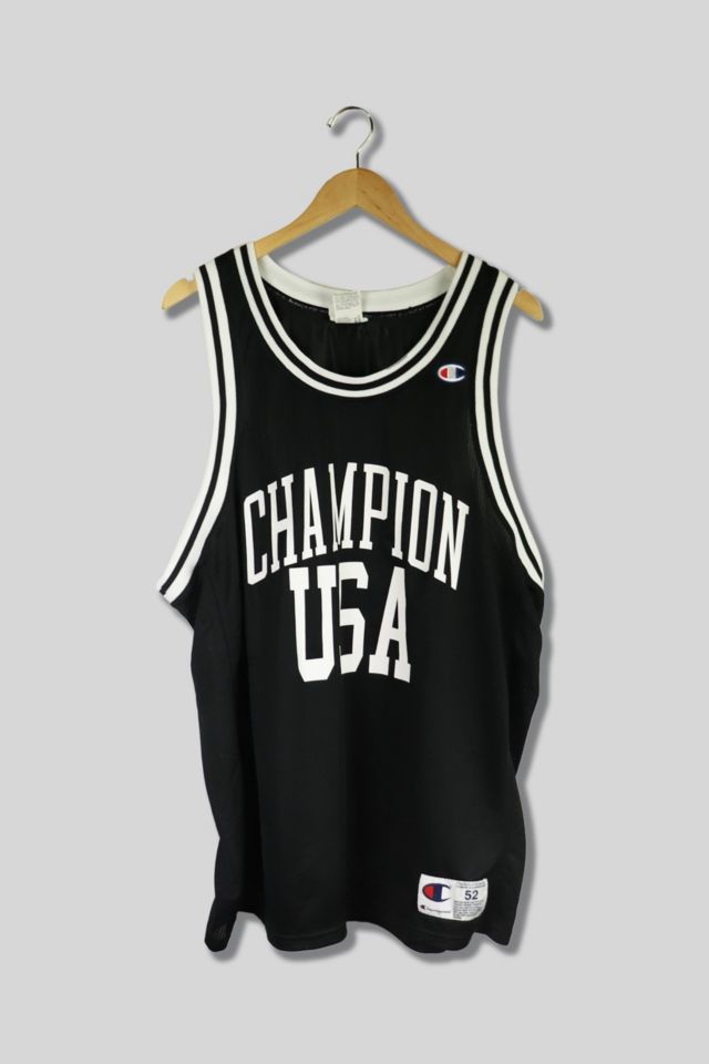 Vintage Champion USA Champion Basketball Jersey | Urban Outfitters