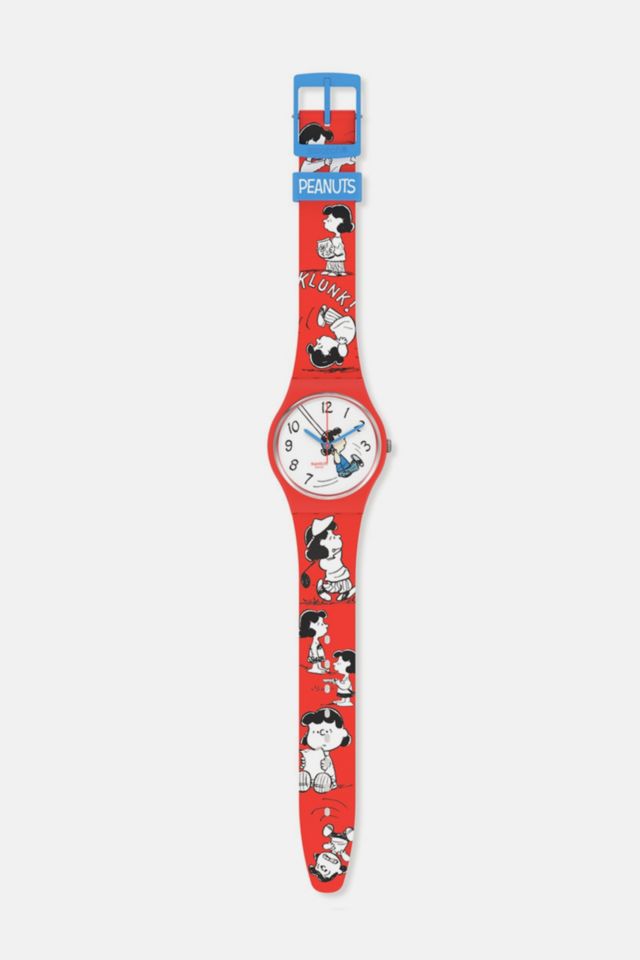 Swatch X Peanuts Klunk! Watch | Urban Outfitters