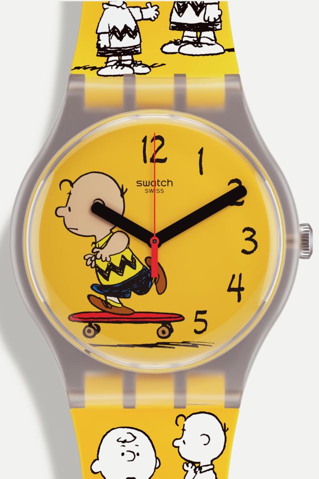 Swatch X Peanuts Pow Wow Watch | Urban Outfitters