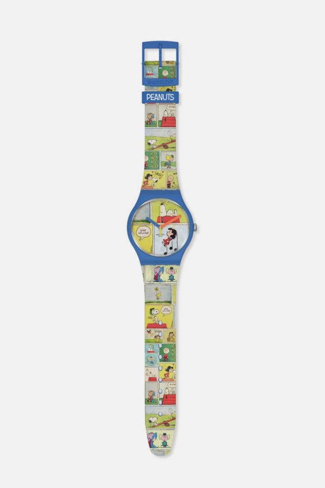 Swatch X Peanuts Smak! Watch | Urban Outfitters