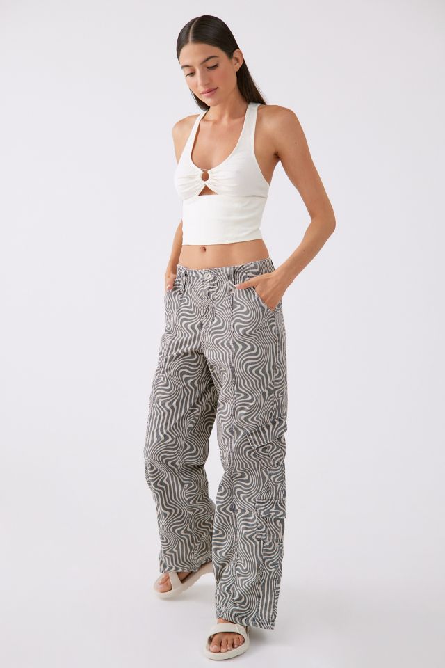 UO Y2K Printed Cargo Pant #3