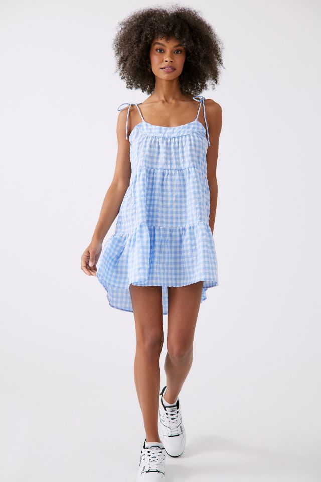 MINKPINK Thea Gingham Mini Dress