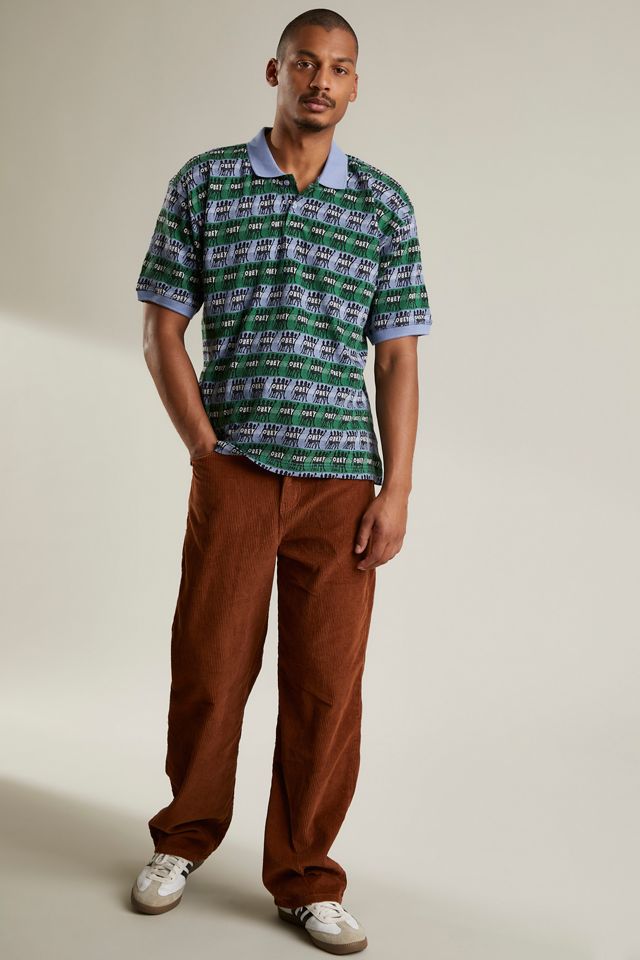OBEY Praise Jacquard Polo Shirt | Urban Outfitters