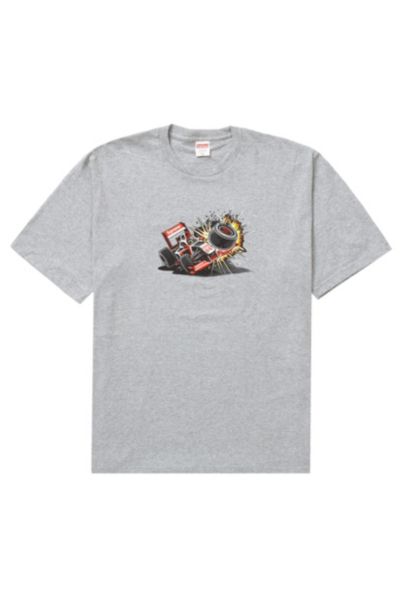 supreme crash tee white