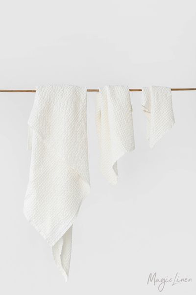 Magiclinen 3-piece Waffle Towel Set